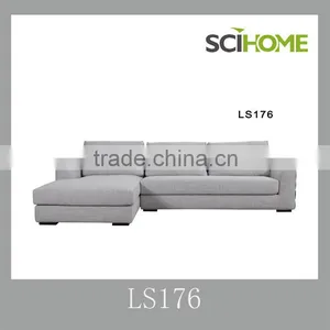 Cheap Stylish Furniture European l Shape Corner Sofa Set thumbnail-1