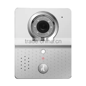 Anywhere Anytime Control Wifi Video Door Phone With Intercom Video Call and Unlock on Ios &android Device for Muti Apartment thumbnail-1