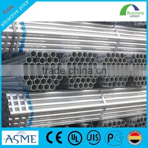 Pre Galvanized Steel Pipes Tubes/pre Galvanized Welded Pipe thumbnail-1