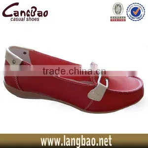 2016 Factory New Style Red Leather Woman Shoes thumbnail-1