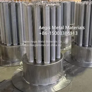 10 Micron Sintered Stainless Steel Wire Mesh Industrial Metal Filter Tube thumbnail-1