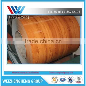 Ppgi Coil ! Brick Pattern Steel Coil Wood Grain Coating Ppgi China Supplier thumbnail-3