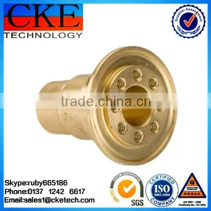 Brass Lathe Machined Hex Hub Mold Insert Parts thumbnail-1
