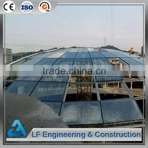 Customized Aesthetic Space Frame Dome Skylight for Modern Construction thumbnail-1