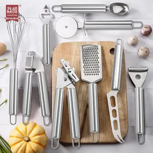 Kitchen Accessories Home and Kitchen Gadgets Non-stick Cookware Stainless Steel Utensils Set Kitchen Accessories Cooking Tools Kitchen Gadgets Sets thumbnail-1