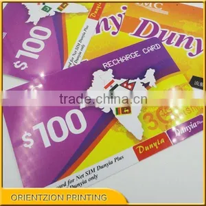 Professional Quality Plastic Pvc Scratch Calling Card With Scratch Panel thumbnail-6