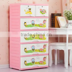5 Tier Baby Kids Bedroom Pull Out Drawers Storage thumbnail-1
