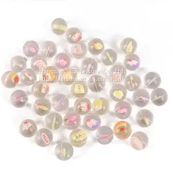 Custom Bouncy Kids Mini Diamond Transparent Bounce Ball thumbnail-1