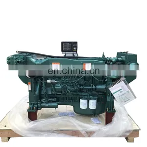 Hot Sale 180kw 245hp/2000rpm 6 Cylinders Sinotruk Wd615 Series Marine Diesel Engine WD615.67C02N thumbnail-1