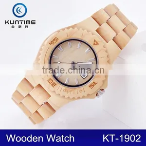 2015 New Luxury Vogue Branded Wooden Watch thumbnail-2