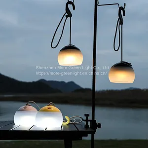 New Design Multi-Function Led Outdoor Retro Lantern Rechargeable Portable Camping Light thumbnail-1