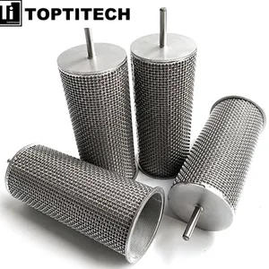 Sintered 5 Layers Stainless Steel Wire Mesh Filter Sintered Stainless Steel Mesh Filter Cartridges Oil Filter Filtration thumbnail-2