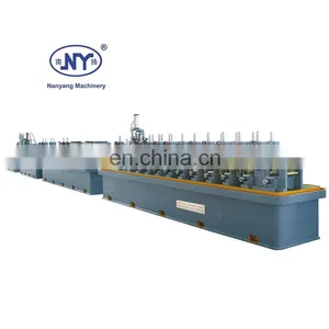 Nanyang Welded Production Stainless Steel Tube Mill Line Pipe Making Machine thumbnail-1