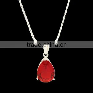2014 Newest Fashion Large Gemstone Pendant Diamond Dumbbell Pendant thumbnail-1