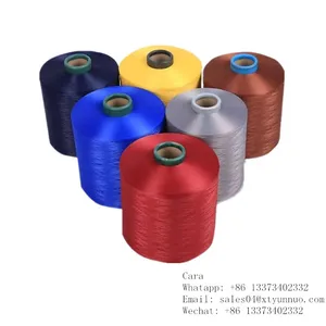 Textile Yarn FDY Polyester Yarn/100% Polyester Bleached/DTY Yarn thumbnail-4