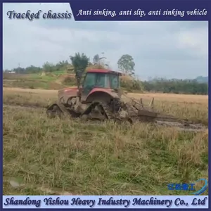 Rubber Track Assembly During Operation in Muddy and Waterlogged Areas thumbnail-2