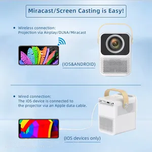 WiFi Screen Theater Smart Mirroring Proyector Led Lcd Video Projecteur thumbnail-2