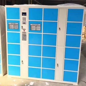 Suitable fo Mall & Supermarket Electronic Locker-24 Door Keypad Code Bag Storage Locker thumbnail-2
