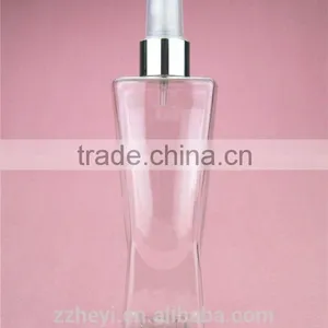 8oz 250ml Clear Square Plastic Lotion Bottle Empty for Sale thumbnail-2