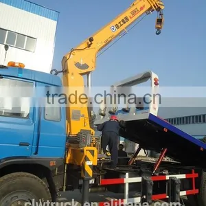 2015 Dongfeng Wrecker Towing Truck With Crane, 4x2 Truck Mounted Crane thumbnail-6