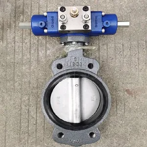 Marine Single-acting Wafer-type Hydraulic Butterfly Valve for Ballast Tanks, Available With Certificates From Various Classification Societies thumbnail-2