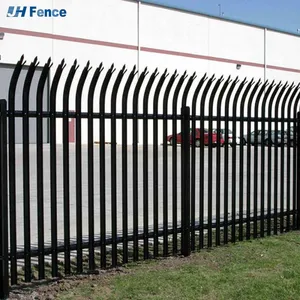Decorative Custom Luxury Modern Durable Eco-Friendly Rodent Proof Powder Coated Iron Wrought Iron Gate for Villa Home Front thumbnail-1