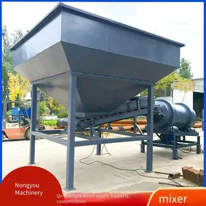 Fully Automatic Putty Powder Mixer, Chemical Powder Mixer, Horizontal Feed Mixer thumbnail-1