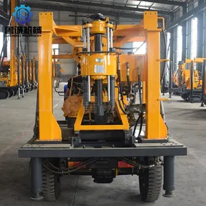 200m Light-duty Vehicle-mounted Full Hydraulic Drill Rig, Suitable for Water Well and Geological Core Drilling, Rock and Soil Drilling Machine thumbnail-2
