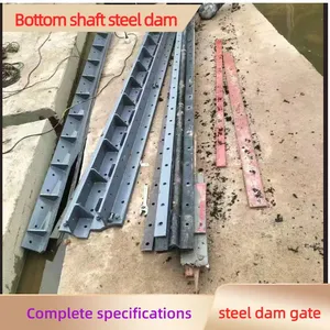 High Quality Bottom Axis Weir Dam Integral Steel Plate Durable Water Retaining Barrier for Urban River Regulation thumbnail-5