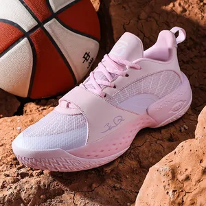 Men Basketball Shoes Kids Winter Leather Shock Absorption Shoes Wear-resistant Boots Waterproof Sports Sneaker Non-slip High Top Trainers Wholesale thumbnail-1