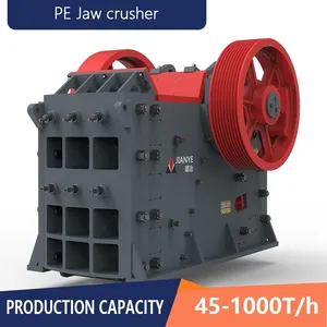 PE-1200×1500 Primary Jaw Crusher for Large Scale Granite Iron Ore Mining and Quarry Crushing Plant thumbnail-1