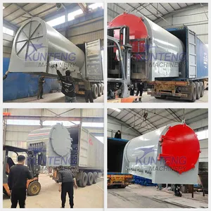 Energy Saved Biochar Charcoal Making Machine Cashew Nuts Carbonization Furnace for Coconut Shell EPC thumbnail-5
