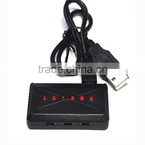 Wltoys V931 F959 Husban SYMA RC Helicopter 6 in 1 USB Charger thumbnail-1