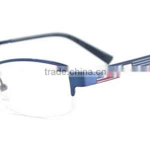 New Model Men Eyewear Metal Half Frame Glasses Frame thumbnail-5