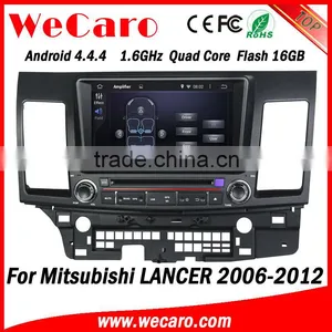 Wecaro 8" Android 4.4.4 Car Dvd Player Touch Screen Touch Screen Car Dvd Gps for Mitsubishi Lancer ex WIFI 3G 1080p 2006 - 2012 thumbnail-1