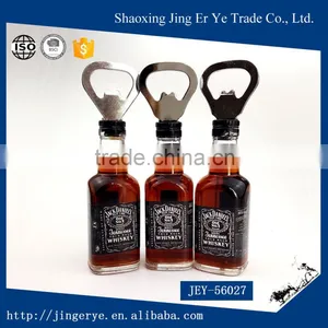 Creative Design Beer Bottle Shaped Bottle Opener With Magnet thumbnail-1