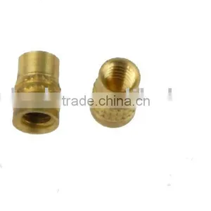 M8 IP68 Copper Brass Phone Connector Nut thumbnail-2
