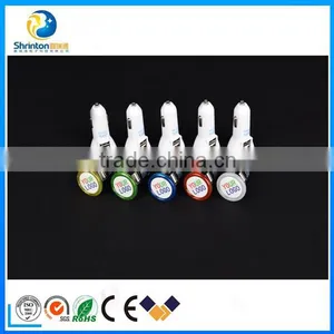 2015 Wholesale Manufacturer 5V 2A Portable USB Car Charger for IPhone, IPad, 2 Port Usb Car Charger thumbnail-2