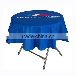 Cheap Polyester Round Tablecloth , 120 Round Tablecloth thumbnail-1