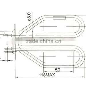 Immersion Heating Element for Water Kettle thumbnail-2