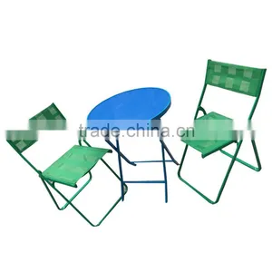 Outdoor Folding Chair Set Patio Balcony Garden Cheap Cafe Outdoor Tables And Chairs thumbnail-3