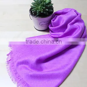 Fashionable Voile Pure Color Long Scarf Knitted Scarf Custom Scarf Scarf Decoration thumbnail-3