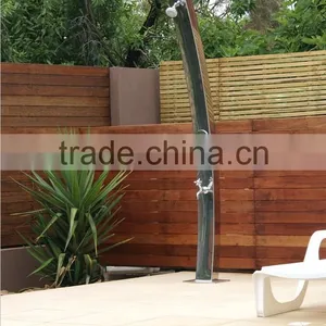 Audemar 2.5MM Thickness 316 Stainless Steel Curve Garden Shower With Mirror Finishing Treatment thumbnail-1