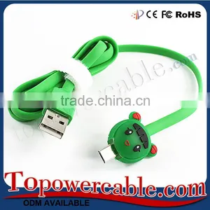 Cute Cartoon Girl Design Fast Charging and Syncing Best Micro USB Cable thumbnail-2