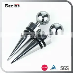 Golf Ball Metal Wine Stopper thumbnail-1