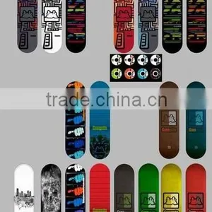 7 Ply 100% Hard Rock Canadian Maple Decks for Skateboard thumbnail-1
