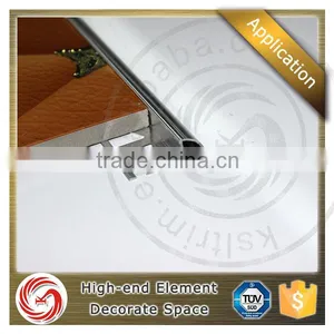 Customers First Silver Bullnose/square 6063 Aluminum Ceramic Corner Tile Trim thumbnail-4