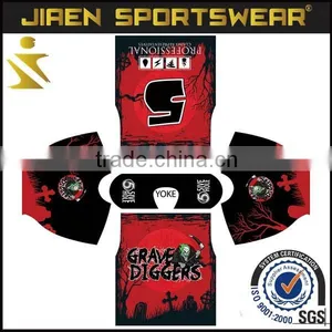 Ice Hockey Jersey Red Quality 100% Polyester Fashion Hockey Jersey thumbnail-1