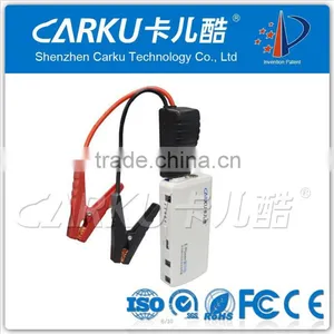 12v Portable Car Jump Starter Carku E-power-2118000mah 600A, Epower-05 12000mah Car Battery Charger Car Starter Battery Booste thumbnail-1
