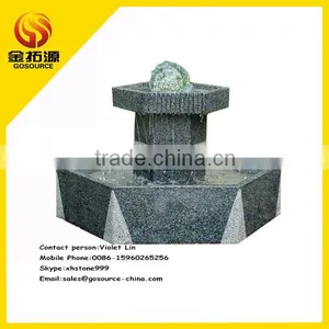 Led Light Stone Garden Water Fountain thumbnail-1